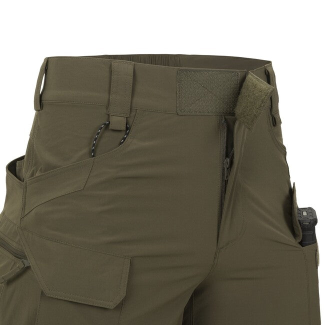 Helikon-Tex Ultra OTUS pantaloncini tattici da esterno - VersaStretch Lite, verde Taiga