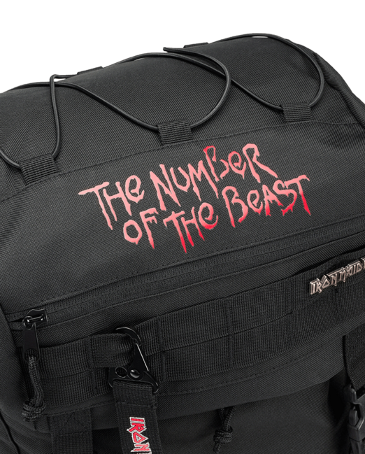 Brandit Iron Maiden zaino da festival 40L, nero