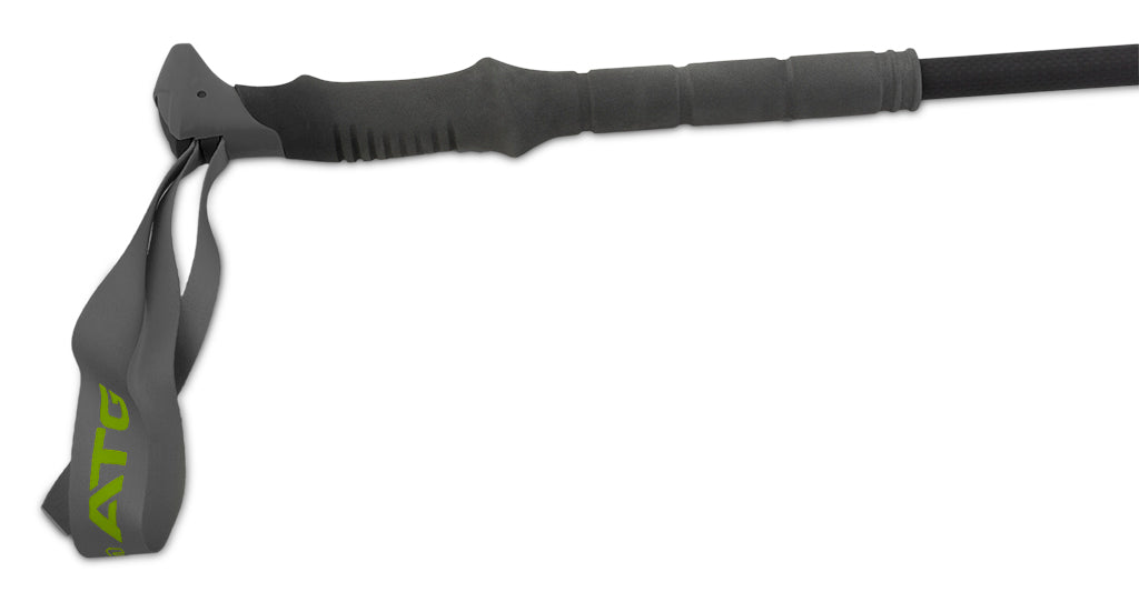 Pinguin Carbon FL foam bastoncini da trekking, carbonio/blu