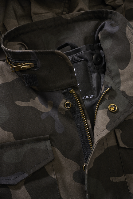 Brandit M65 Standard giacca da bambino, darkcamo