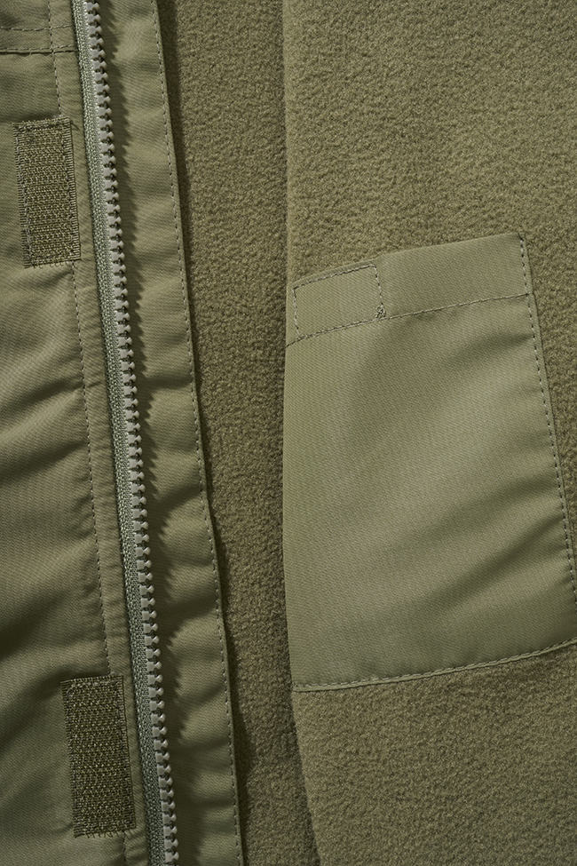 Brandit Windbreaker detská frontzip bunda, olivová