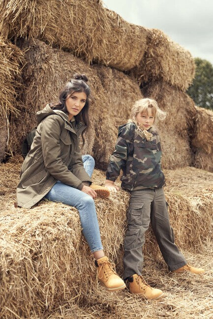 Brandit Pure pantaloni da bambino, darkcamo