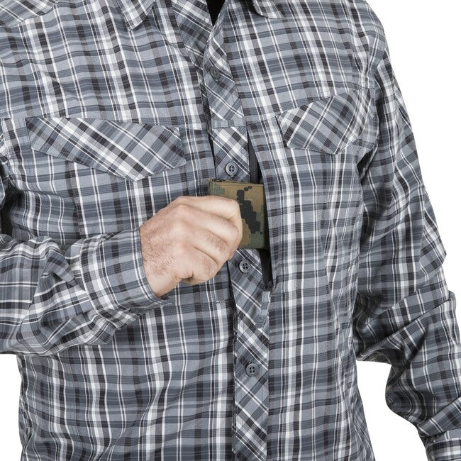 Helikon-Tex Defender Mk2 camicia city, plaid di sidro