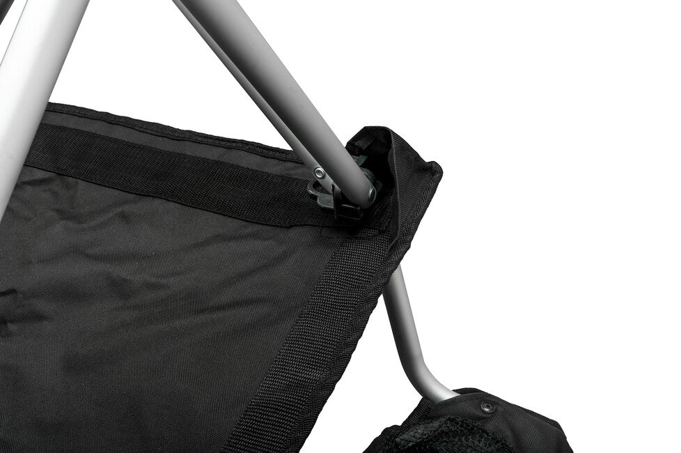 BasicNature Comfort sedia da viaggio, nero