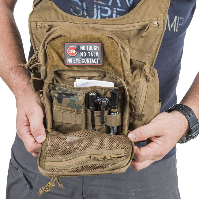 Helikon-Tex EDC borsa a tracolla, verde adattivo