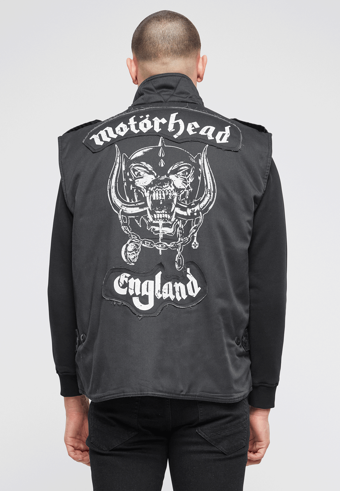 Brandit Motörhead Ranger vesta, čierna