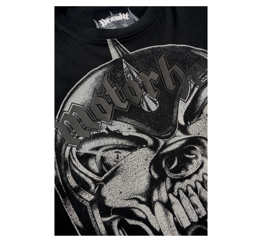 Brandit Motörhead Warpig Print tričko, čierna