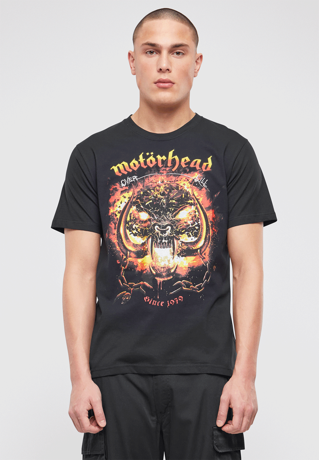 Brandit Motörhead tričko Overkill, čierna