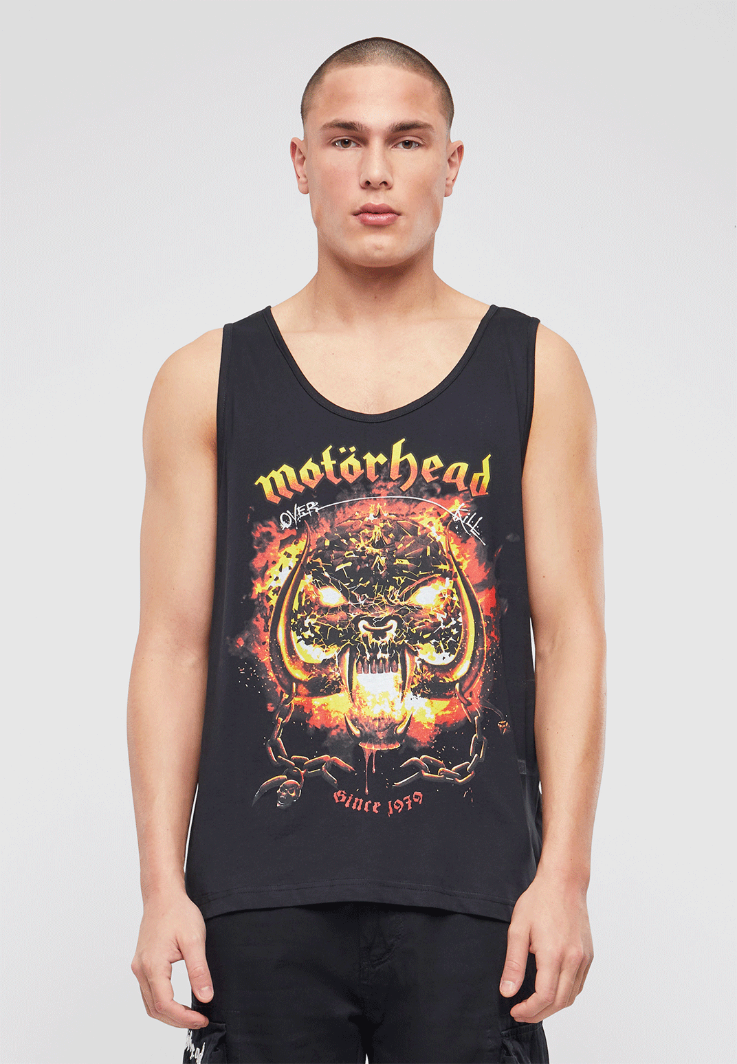 Brandit Motörhead tielko Overkill, čierna