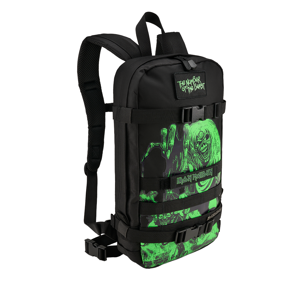 Brandit Iron Maiden US Cooper batoh Daypack 11L, čierna