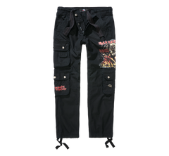 Brandit Iron Maiden Pantaloni Pure Slim, neri