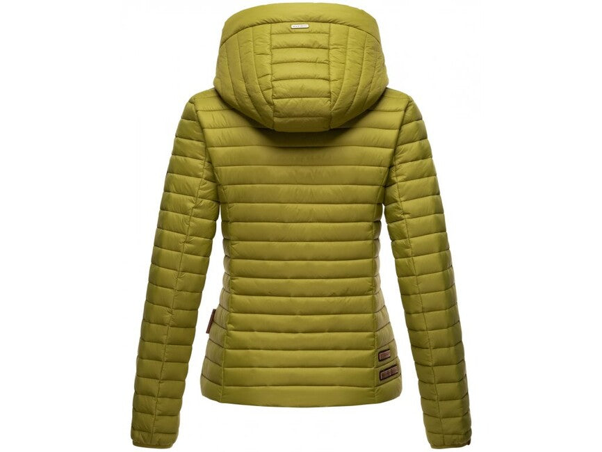 Marikoo Lowenbaby giacca transitoria da donna con cappuccio, verde muschio
