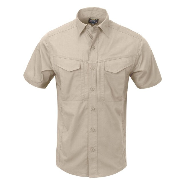 Helikon-Tex Defender Mk2 camicia a maniche corte - Policotone Ripstop, beige