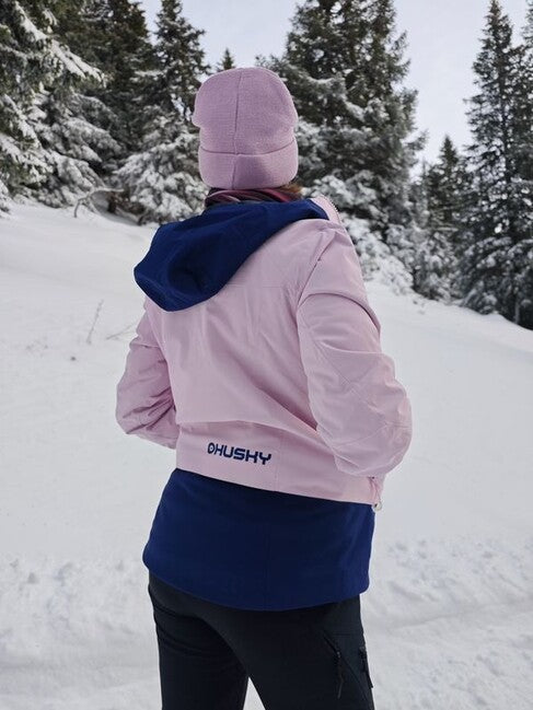 Husky Gambi giacca da sci, rosa/blu