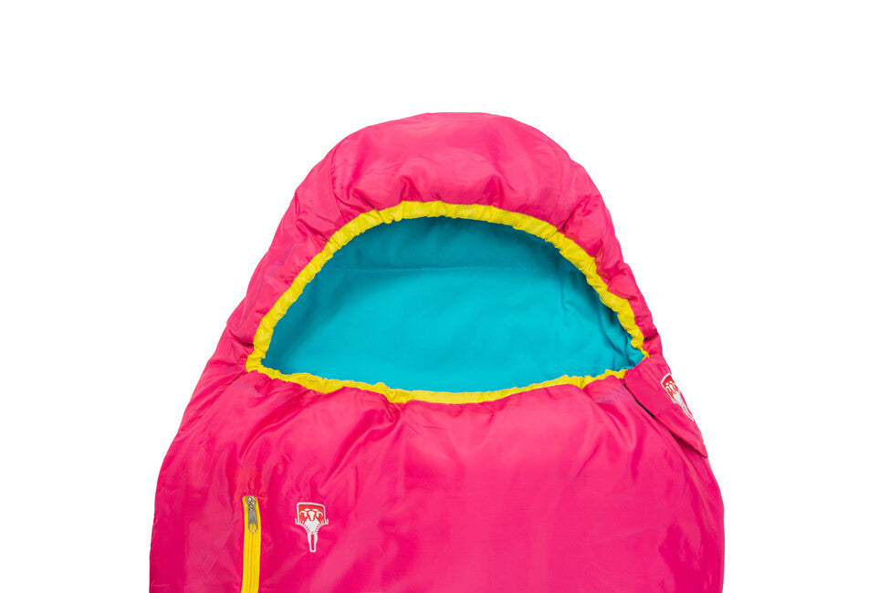 Grüezi-Bag Kids sacco a pelo colorato Grüezi Kids rosa