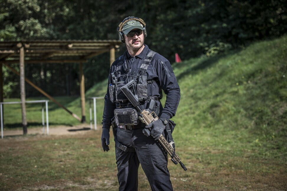 Helikon-Tex Mini Rig® gilet tattico da addestramento Cordura®, A-Tacs FG