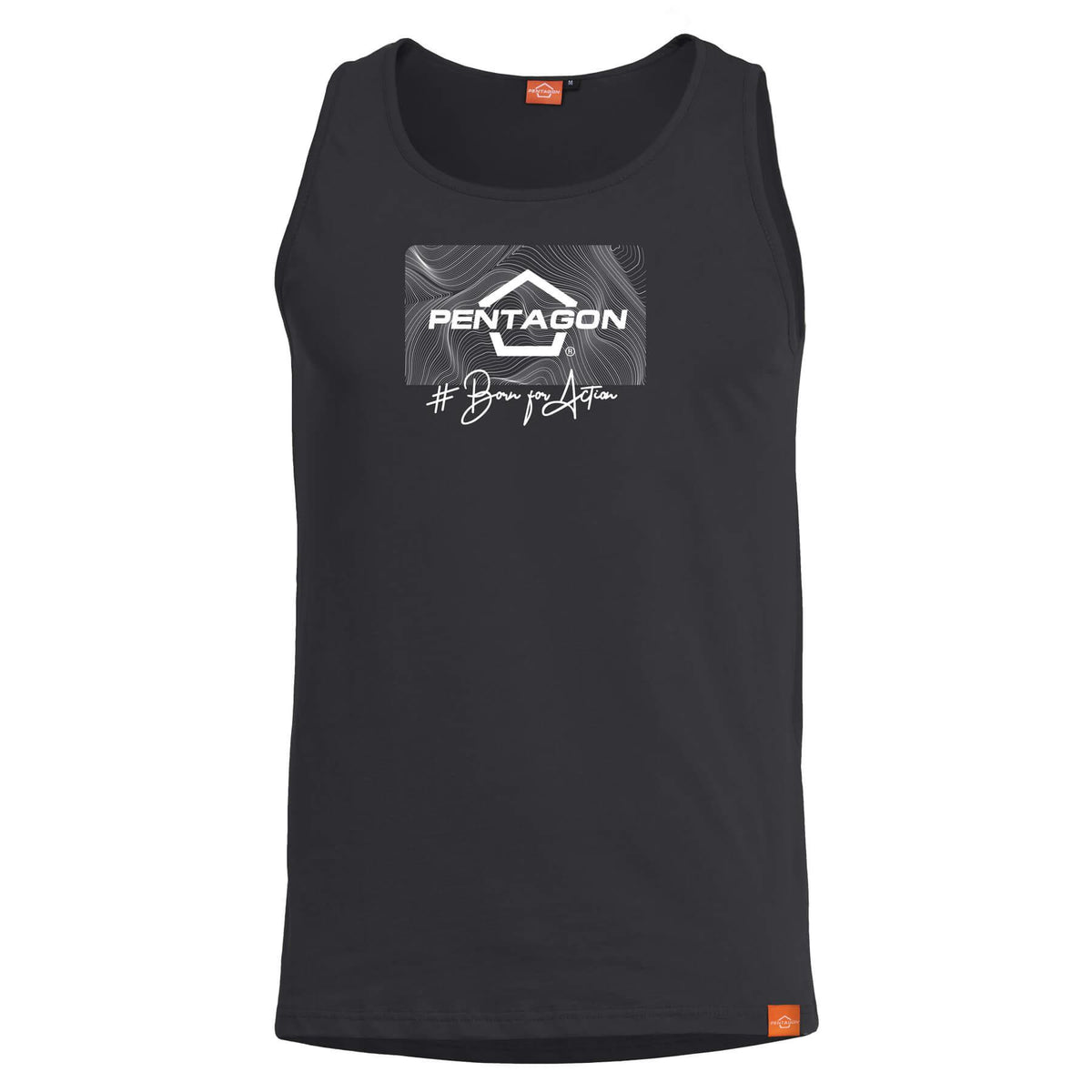 Pentagon Astir Contour canotta da uomo, nero