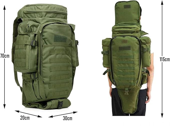 DRAGOWA Tactical Zenith zaino tattico 70 l, acu