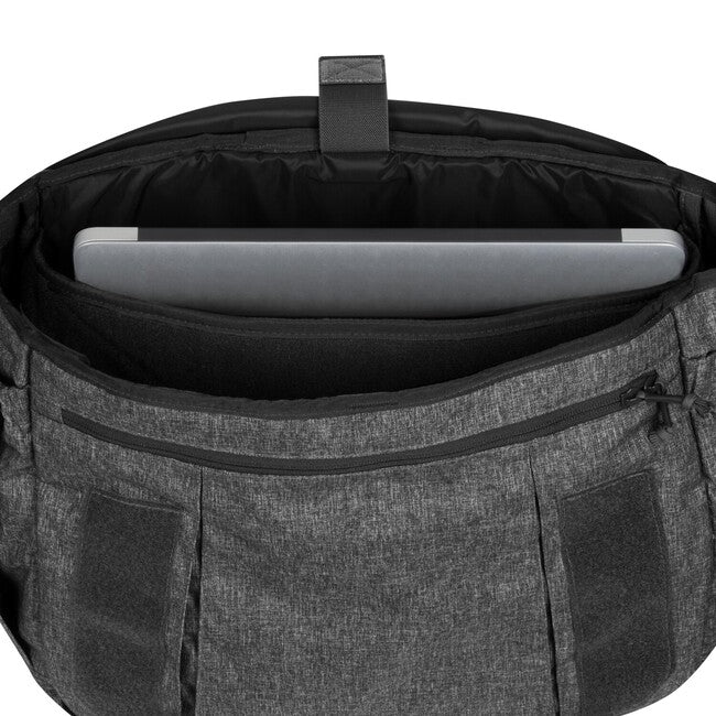 Helikon-Tex URBAN borsa a tracolla media - nylon - nero-grigio melange