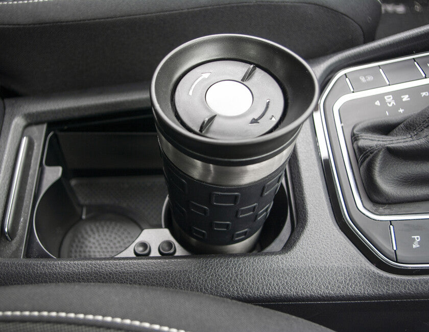 BasicNature Grip Stainless Steel Thermo Mug 0.45L