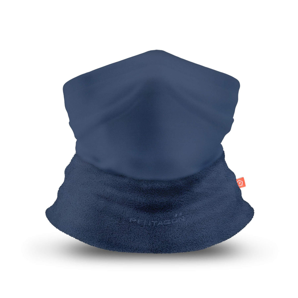 Pentagon scaldacollo in pile, blu RAF