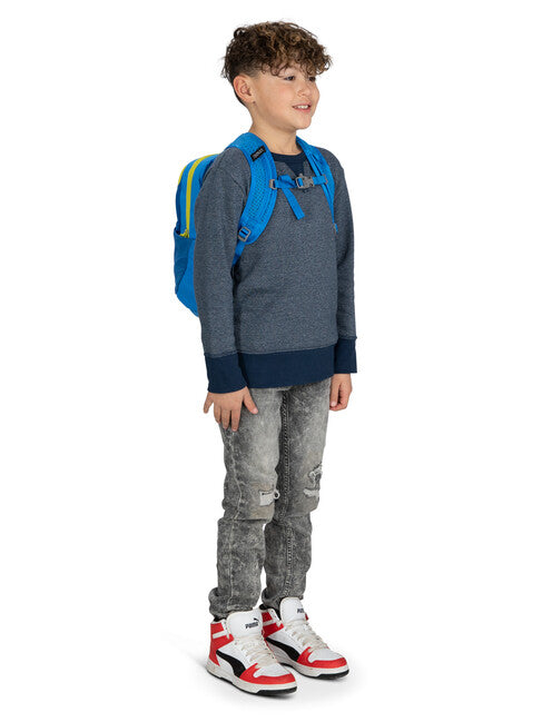 OSPREY DAYLITE JR zaino per bambini, alpin blue/blue flame
