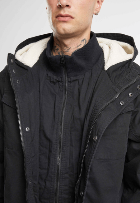 Brandit Meadow Jacket giacca invernale, nera