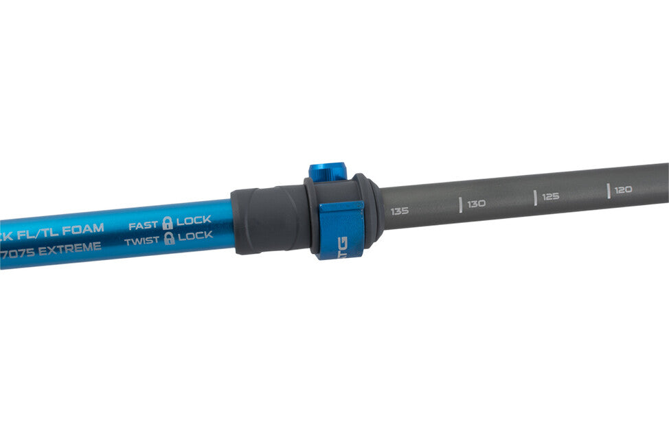 Pinguin Schiuma Shock FL/TL bastoncini da trekking, blu
