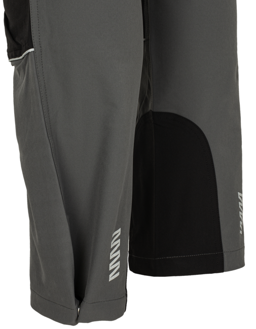BENNON Fobos pantaloni da esterno e da lavoro, grigio/nero