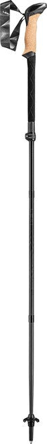 LEKI Black Series FX Carbon Ραβδοί Trekking, Μαύρο-Διάφανο-Φυσικό Ανθρακικό, 110 - 130 cm