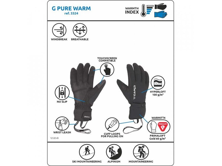Camp G Pure Warm guanti tecnici