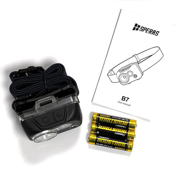 Speras B7(B) torcia frontale