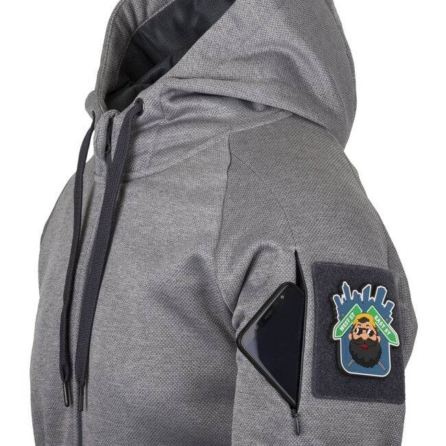 Helikon-Tex Urban Tactical Hoodie (FullZip) - grigio melange