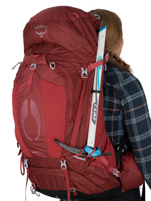 Osprey Aura Ag 65 zaino, berry sorbet red