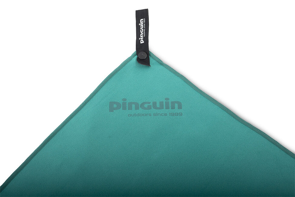 Pinguin Micro asciugamano Logo 40 x 40 cm, petrolio