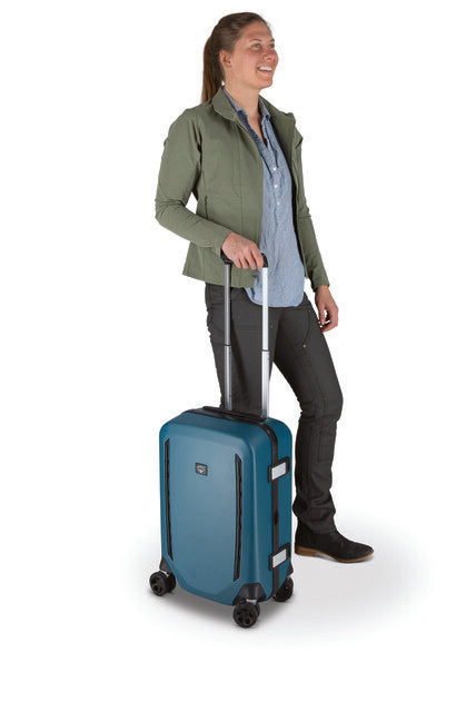Osprey Transporter Valigia da viaggio hardside carry-on 40L, blu venturi