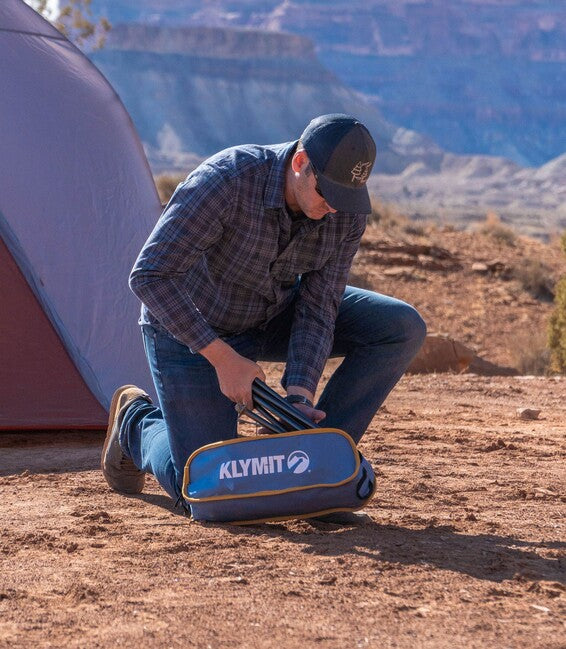 Klymit Ridgeline sedia da campeggio, blu