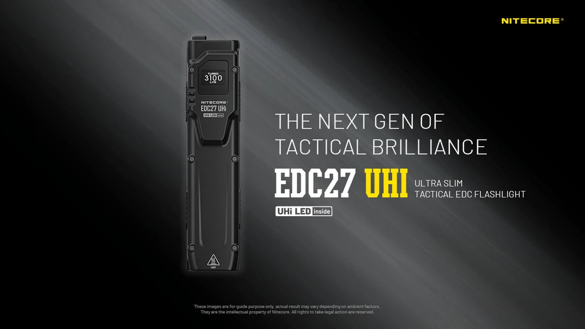 Nitecore EDC27 torcia uhi