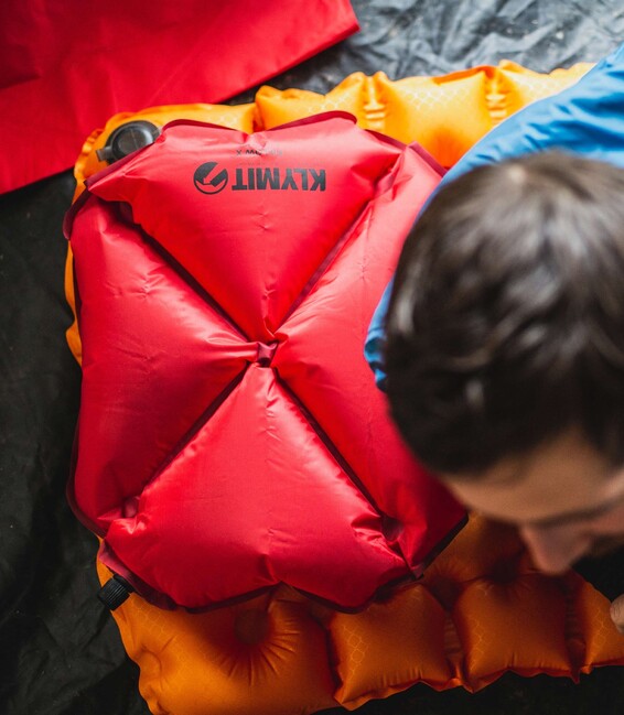 Klymit X cuscino, rosso