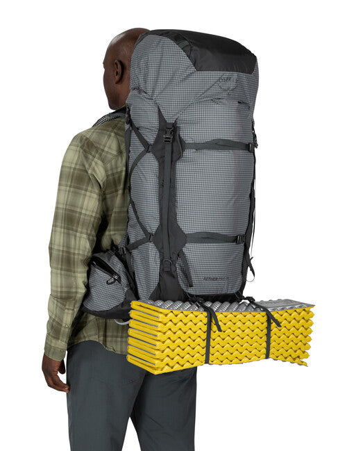 Osprey Aether Pro 75 zaino da trekking, silver lining