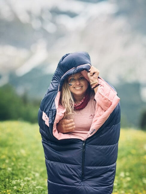 Husky Anapurna Ladies sacco a pelo invernale sintetico -28, blu