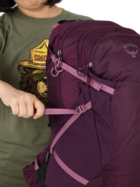 Osprey Sportlite zaino da trekking 25, aubergine purple