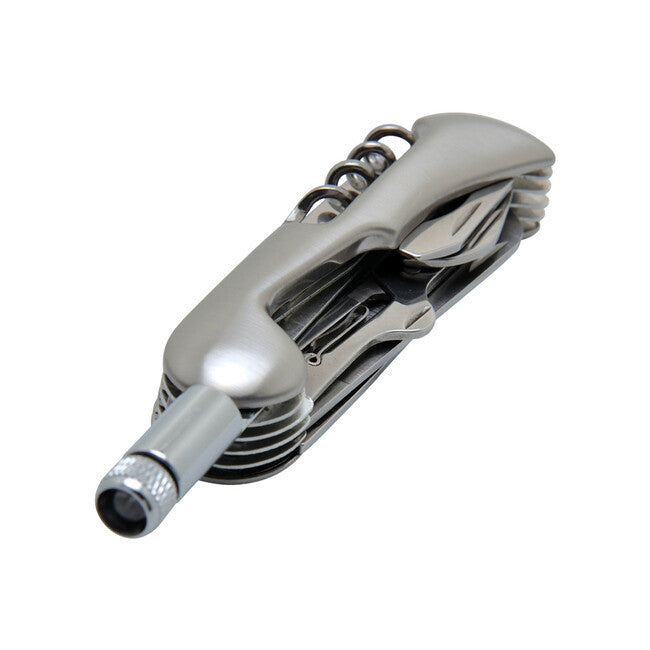 Baladeo ECO164 Coltello multifunzione Barrow, 12 funzioni, acciaio inox