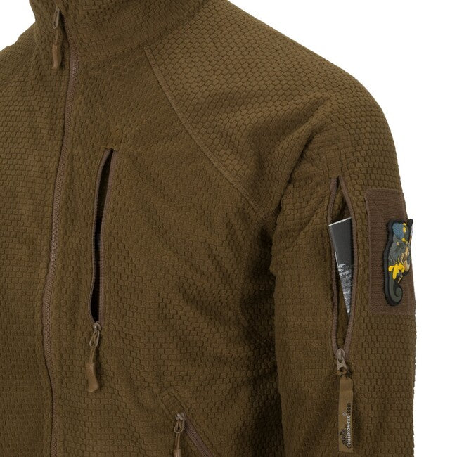 Helikon-Tex Alpha Tactical giacca in pile, foliage green