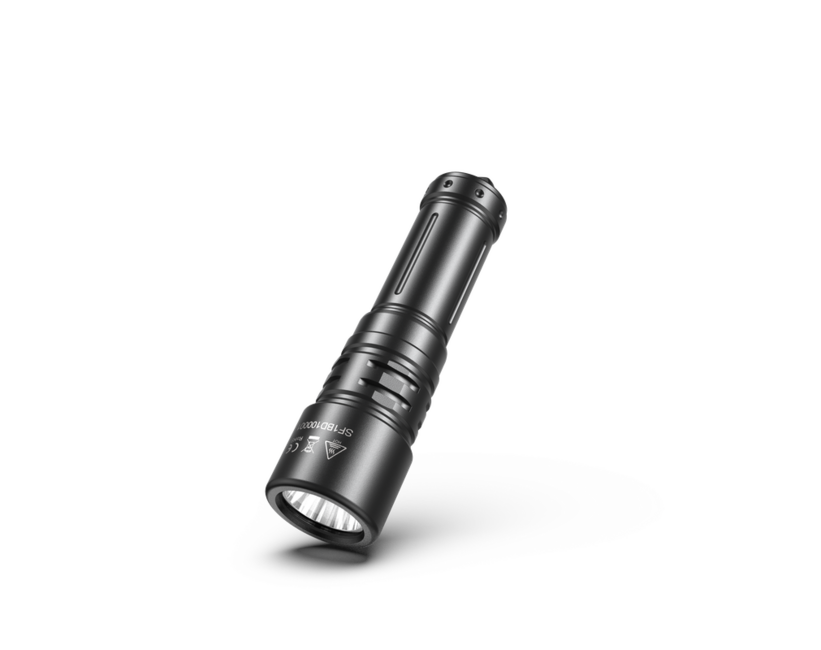 Bludive BD10 torcia subacquea, nera