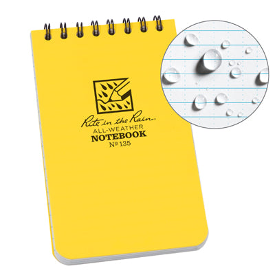Rite in the Rain Quaderno per tutte le stagioni, giallo n. 135