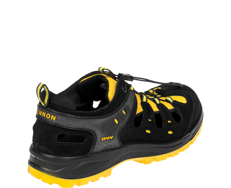 BENNON Bombis Lite sandali da lavoro S1 nm, giallo