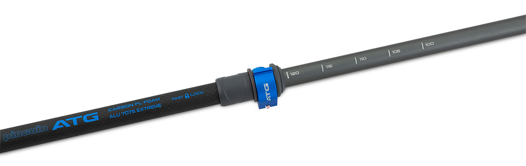 Pinguin Carbon FL foam bastoncini da trekking, carbonio/blu