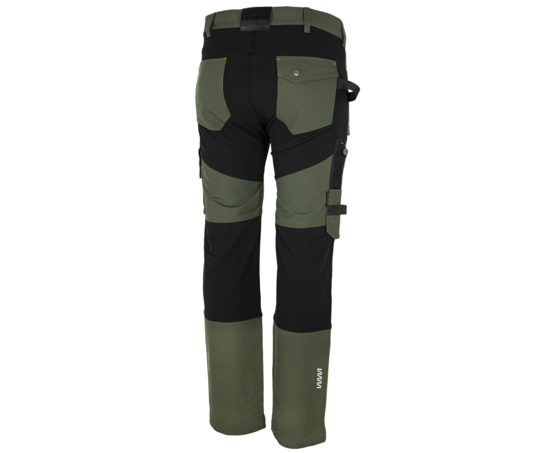 BENNON Erebos pantaloni da lavoro WP, verde/nero