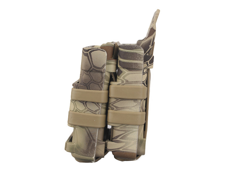 Emersongear Fast Mag Friction Gen 3 custodia in plastica per due caricatori, multicam